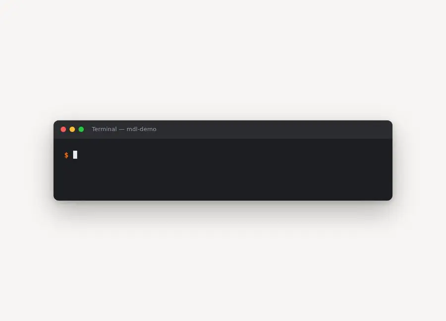 Installing a MuTMS demo site in three clicks with mdl-demo